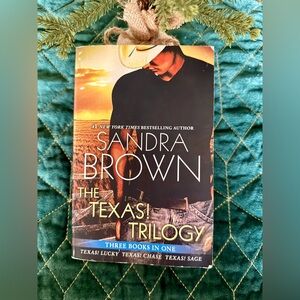 THE TEXAS! TRILOGY BY SANDRA BROWN- PAPERBACK BOOK